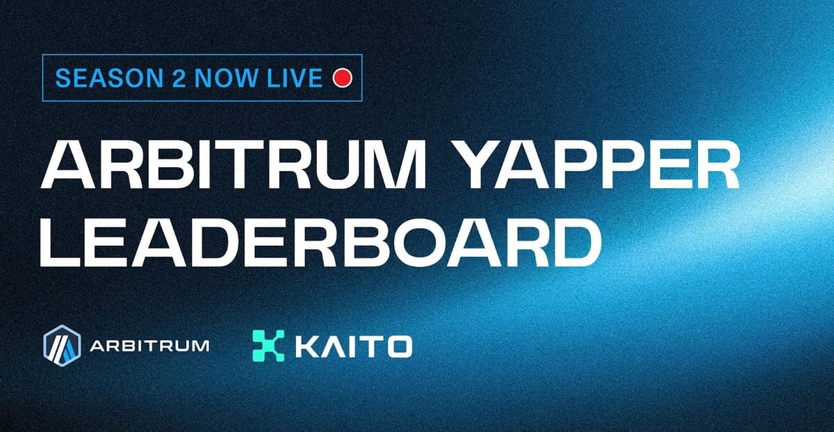 Arbitrum x Kaito Season 2 Is Here: 700K ARB in grants